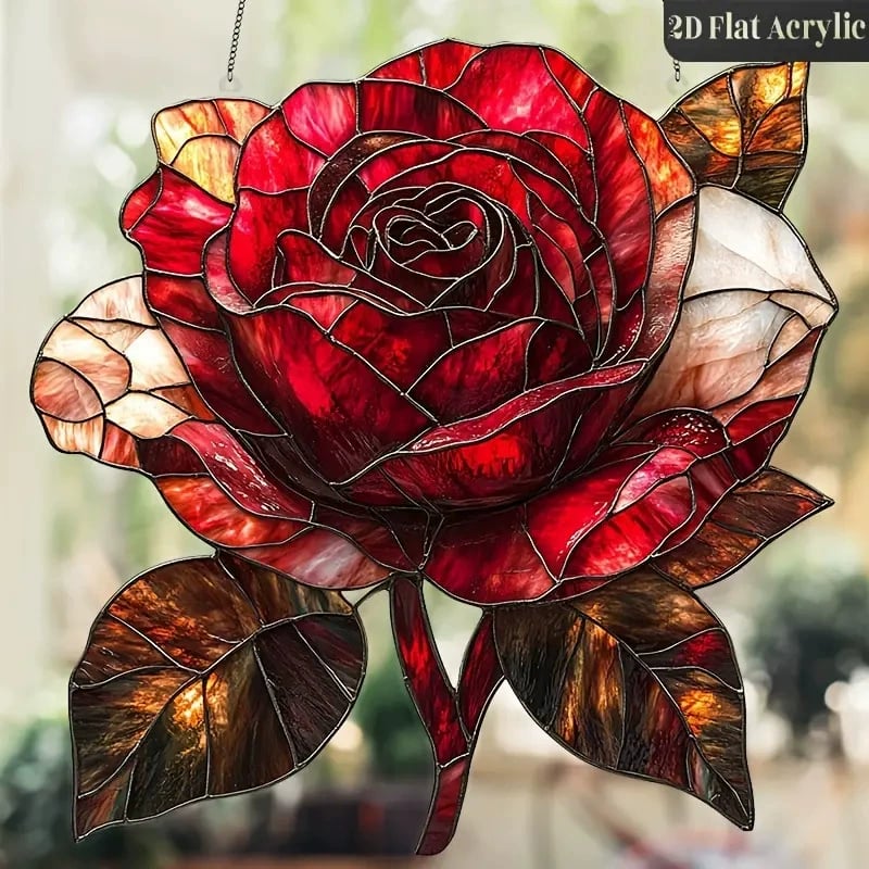 Rose Suncatcher