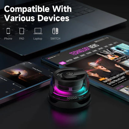 🔥LAST DAY 49% OFF🎅Multifunctional magnetic Bluetooth speaker