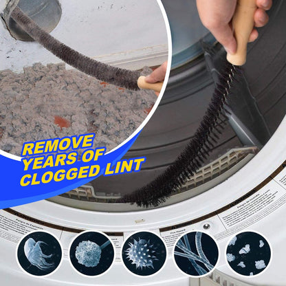 💥LAST DAY SALE 49% OFF-Dryer Vent Cleaner Kit Dryer Lint Vacuum Attachment with Stretch Universal Connector