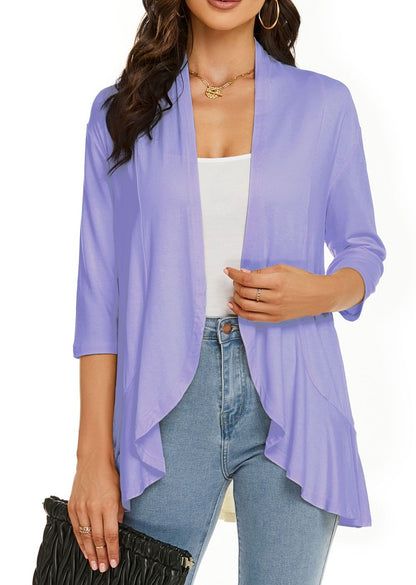 🔥Spring Discount Crazy Sale-49% OFF🌺-Women's Casual Lightweight Open Front Cardigans