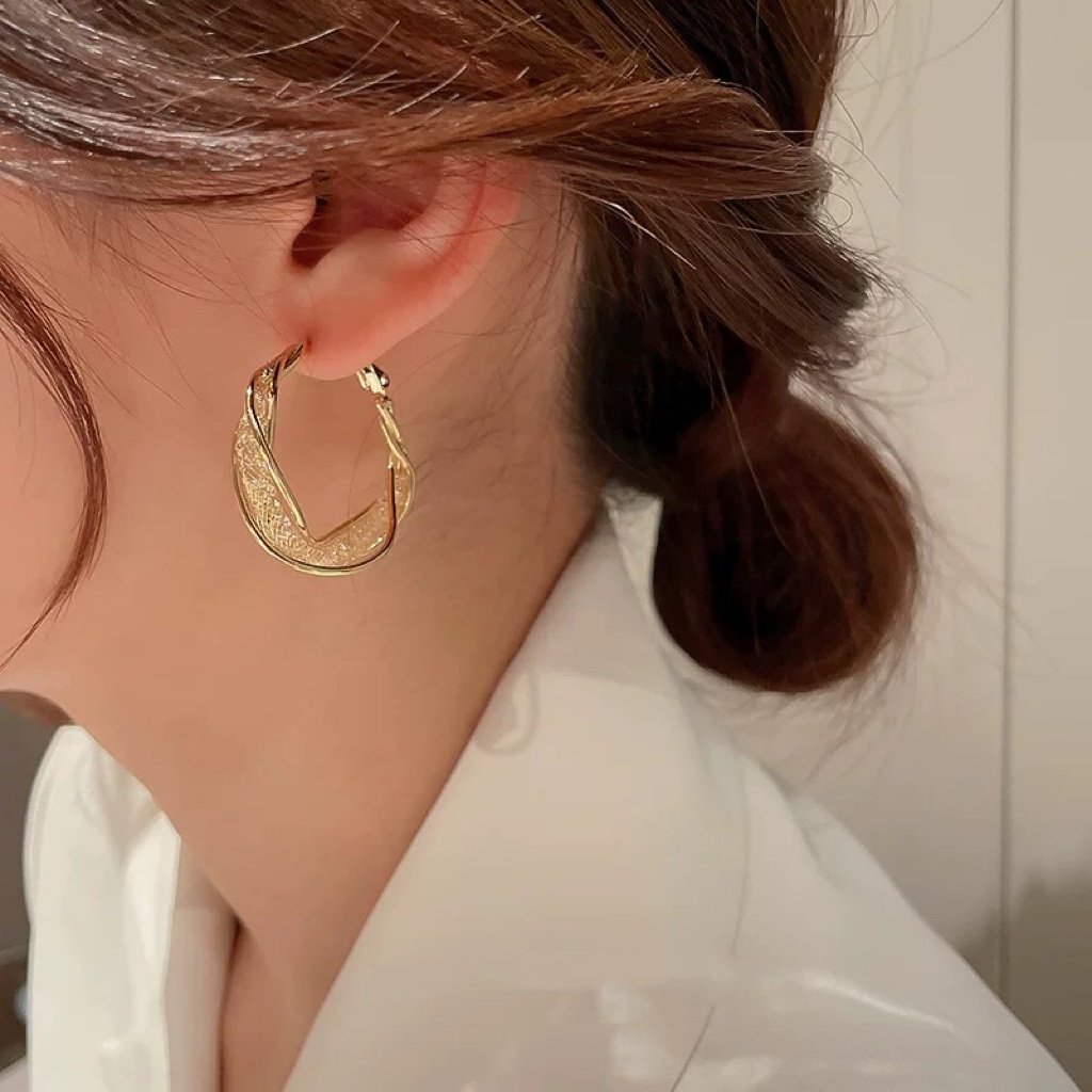 80% OFF Today Only! (4.8/5⭐⭐⭐⭐⭐)💕-Fashion Twist Earrings