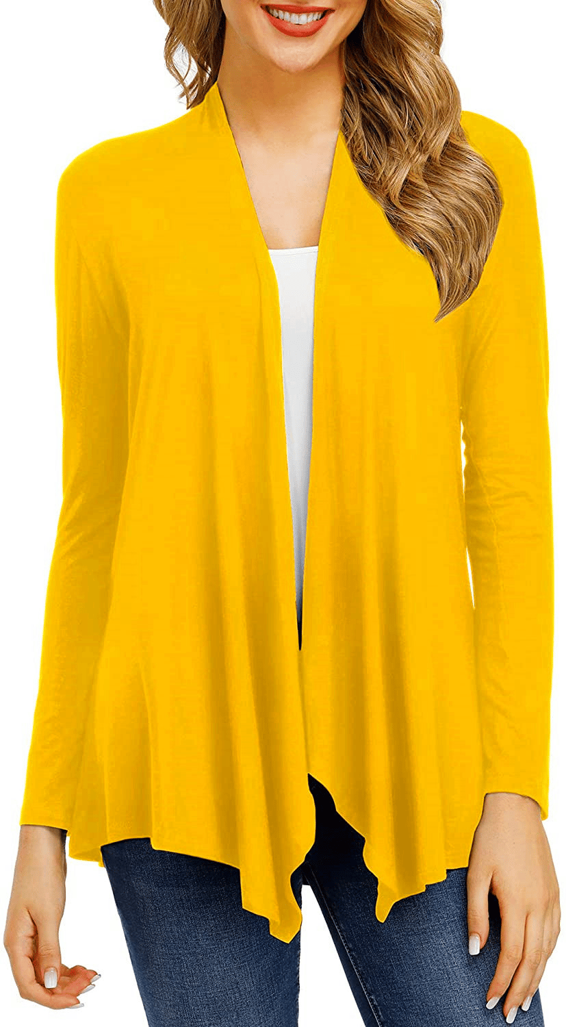 🔥Spring Discount Crazy Sale-49% OFF🌺-Women's Casual Lightweight Open Front Cardigans