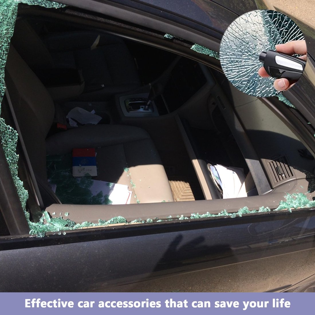 🔥2024 HOT SALE - 49% OFF🎁2-in-1 Emergency Window Breaker & Seatbelt Cutter