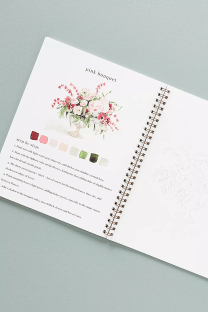 🔥LAST DAY 60% OFF - 💕Watercolor Workbook 🖼️Beginner-Friendly