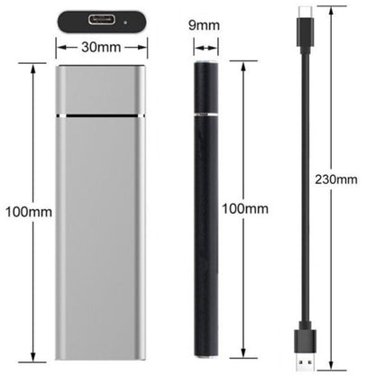 16TB/8TB/4TB/2TB Ultra Speed External SSD - Portable & Large Capability Mobile Solid State Drive for Laptops Desktop