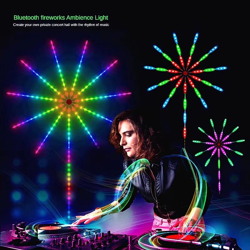 🎁Last Day Promotion 49% OFF - 💡WiFi Bluetooth Smart Fireworks Led Light