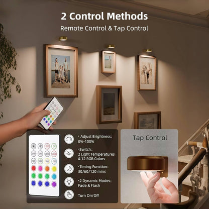 🔥LAST DAY BUY 1 GET 1 FREE🔥Picture Lights For Wall With 3 Color Temps