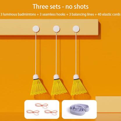 Luminous Badminton Single Training Device