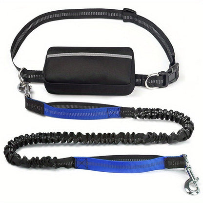 🔥Mother's Day Sale -Hands Free Dog Leash with Zipper Pouch