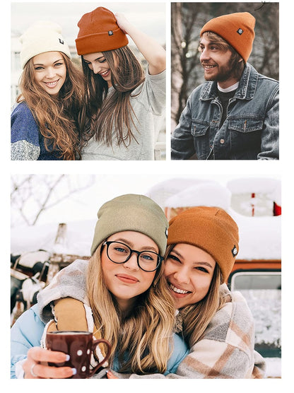 🎊Cyber Monday Deal!🎉Satin Lined Knit Beanie Hat