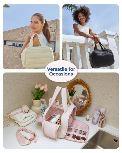 4-in-1 Puffy Multi-Functional Toiletry Bag for Women