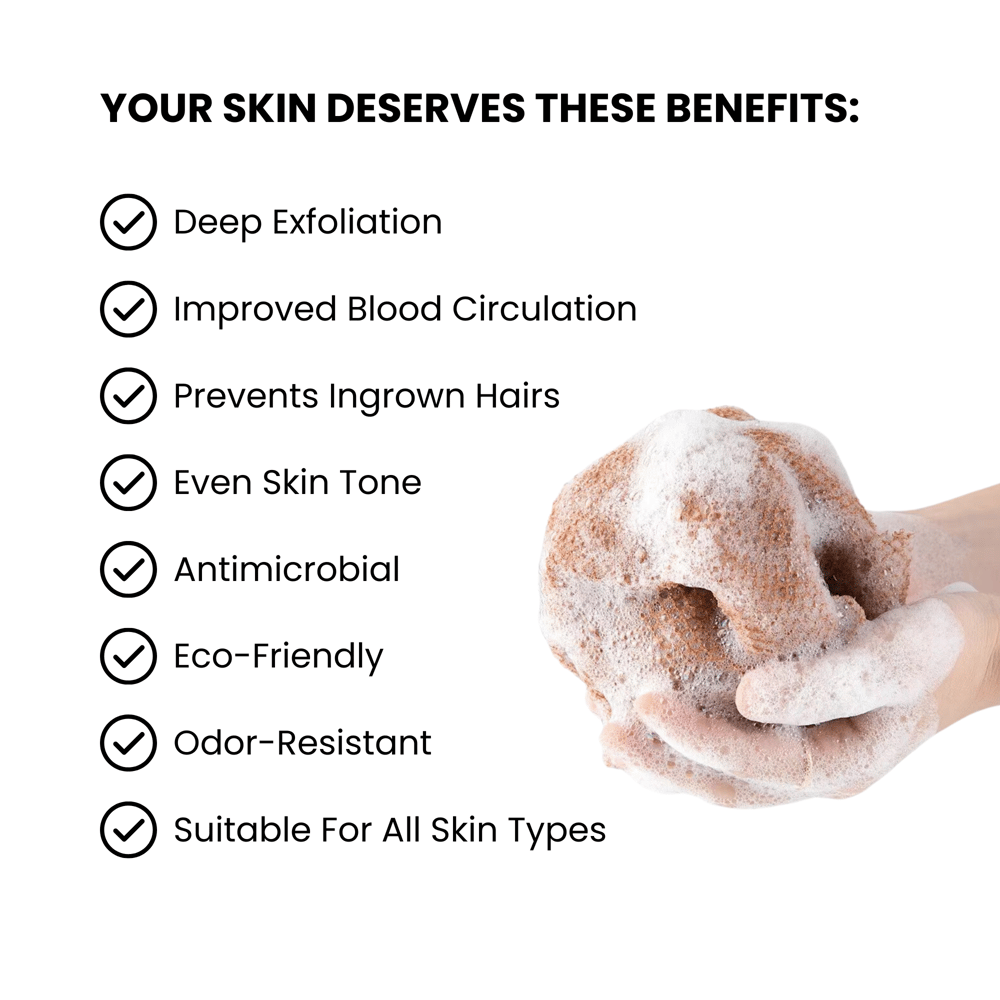 🔥Hot Sale 49% OFF✨African Exfoliating Net Sponge