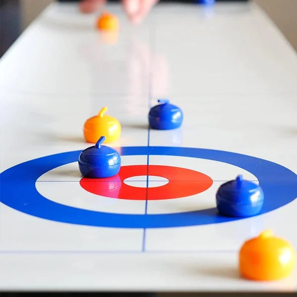 🥌Family Leisure Game Tabletop Curling Ball