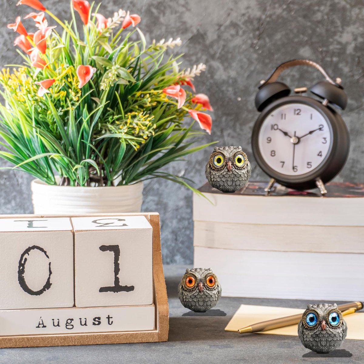 🦉Alloy Lucky Owl Guardian-The Wise Watcher of the Felt