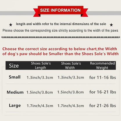 🔥Buy 1 set get 1 set free 🐶 Pets waterproof shoes