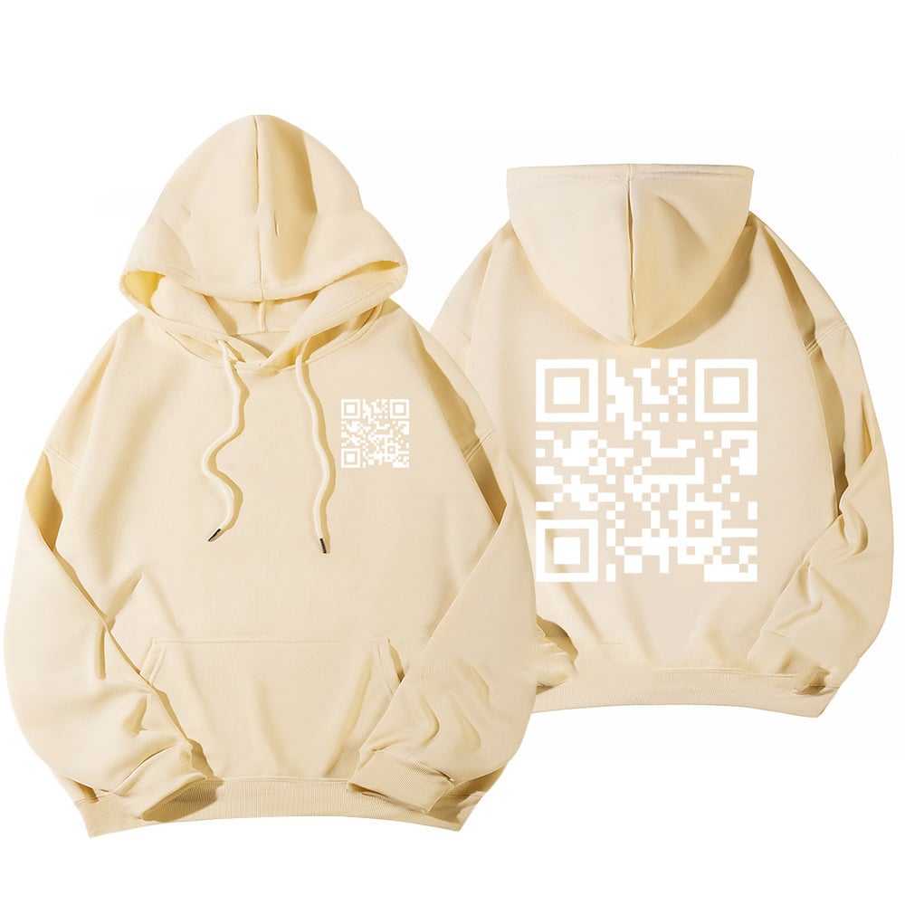 🎉Last Day 70% OFF🎉Funny FU QR Code Hoodie
