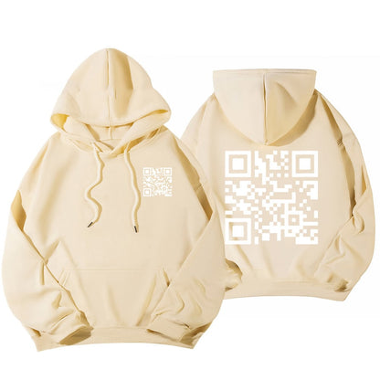 🎉Last Day 70% OFF🎉Funny FU QR Code Hoodie
