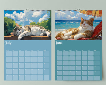 2025 Cats Wall Calendar