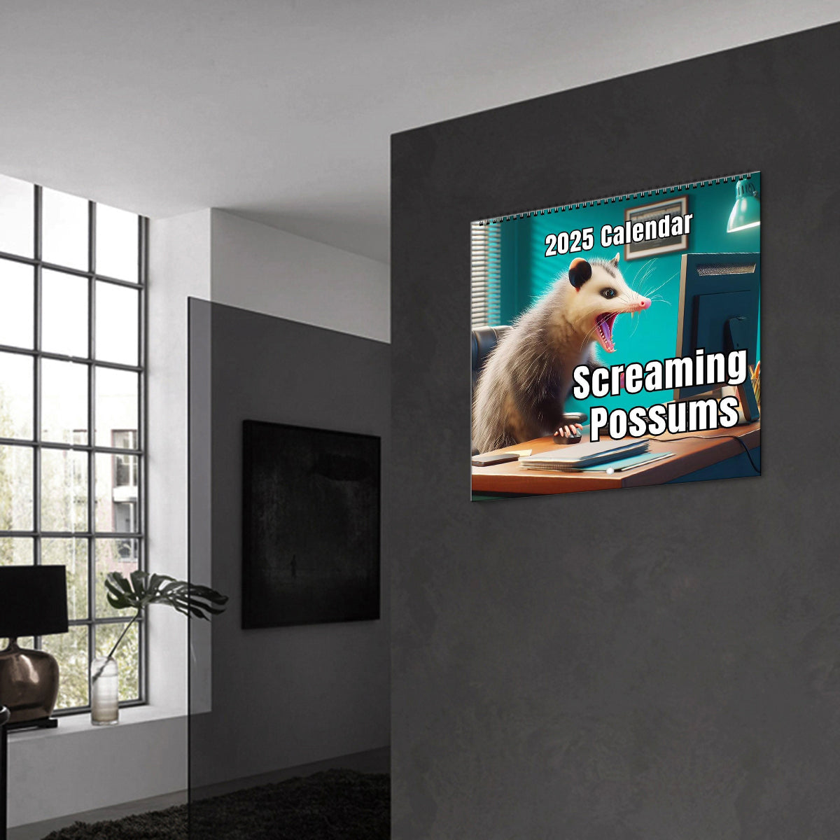 🐭2025 Funny Screaming Possums Calendar