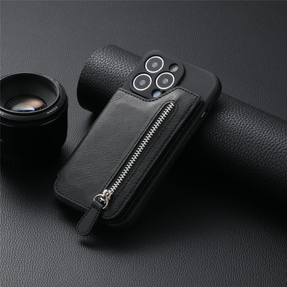 🔥Magnetic Liquid Silicone Shell With Zipper Wallet