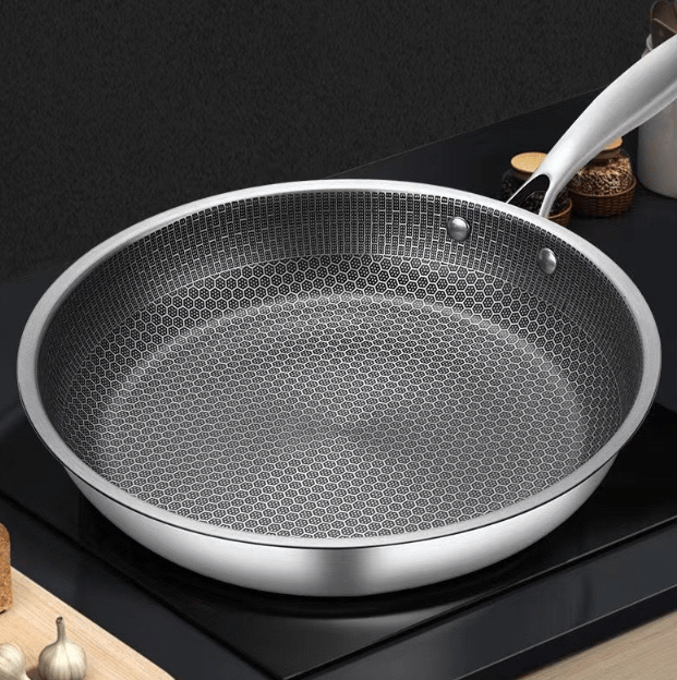 Stainless Steel Hammered Pan Pro