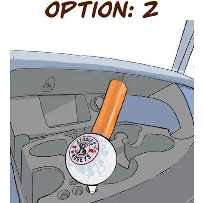 🎁Last Day Promotion 49% OFF🔥Golf Ball Cigar Holder - Golf Gift for Him by Stogie Golf