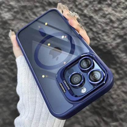 🔥New In Phone Case for iPhone 16 Series - Invisible Camera Lens Holder Magnetic Case for iPhone