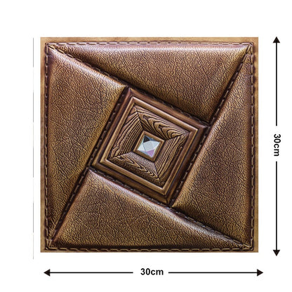 10Pcs 3D Peel and Stick Wall Tiles(12x12 inches)