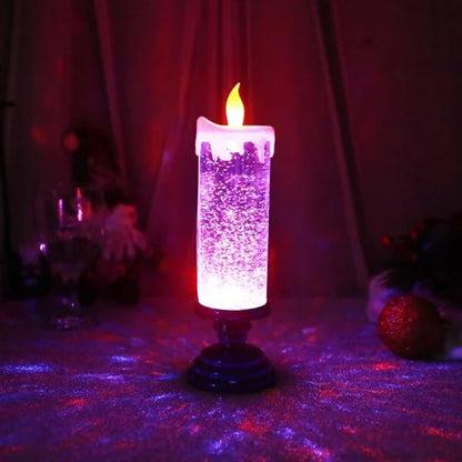 🎄 LED Candles With Pedestal