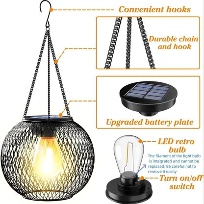 🔥Last Day 49% OFF - 🏡Outdoor Solar Hanging Light