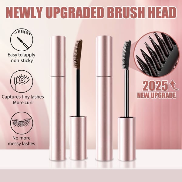 ⏳Buy 1 Get 1 Free Today🔥WATERPROOF Tubing mascara black & brown duo for lash makeup