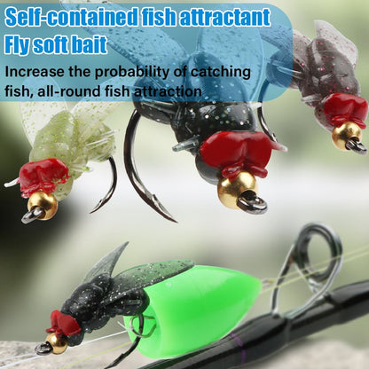 🔥Simulated Flies Fishing Attractor Bait Hook