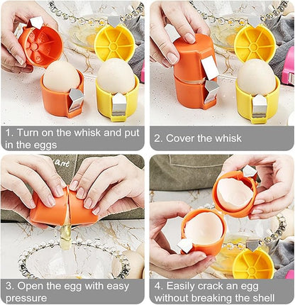 Last Day Buy 1 Get 2 Free🥚Efficient Egg Cracking Tool, Handy Egg Separator🍳