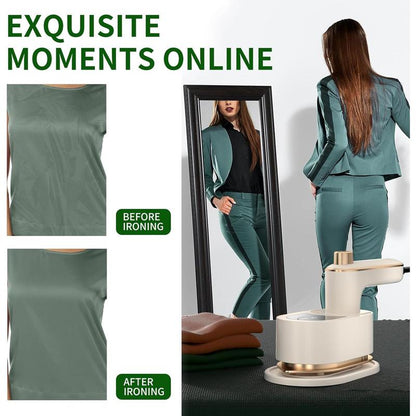 🌟 Say Goodbye to Wrinkles - ✨Mini Travel Iron for Clothes