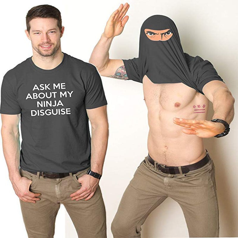 🔥LAST DAY PROMOTION 49% OFF 🔥 - 🎁🤣Ninja Disguise T-shirt