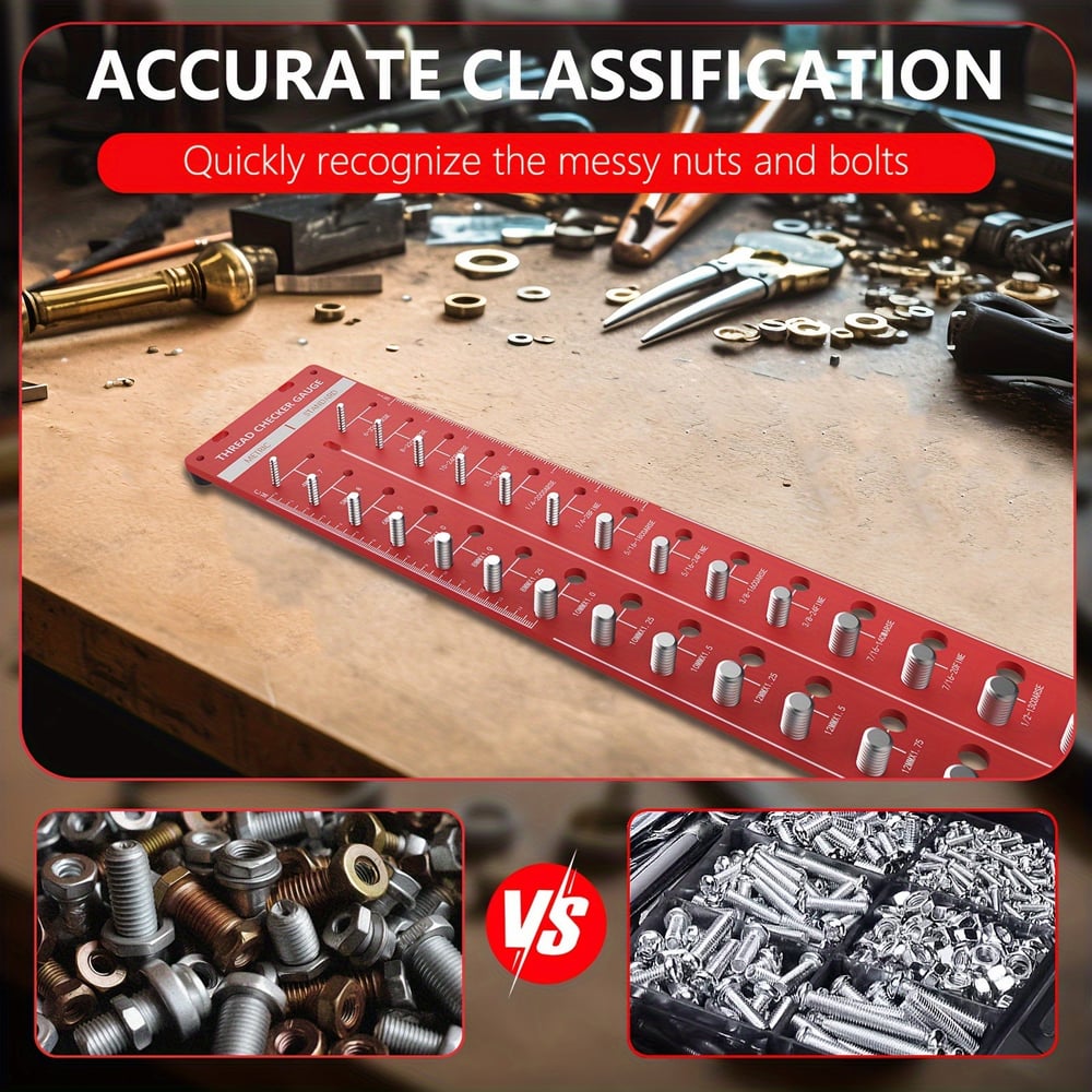 TidePick Nut and Bolt Thread Checker