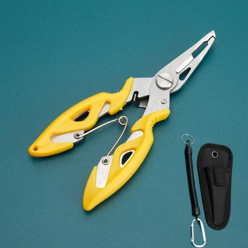 Multifunctional fishing pliers set（ Plier+Anti-drop cord+bag）