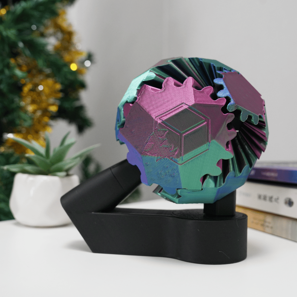 🔥3D Printed Electric Rotating Gear Ball