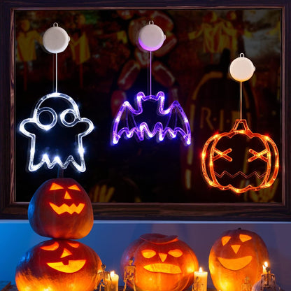 ✨ Upgrade Halloween Window Lights Decorations