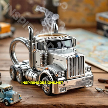 🔥Last 4 hours Sale: Save $30 -Handcrafted Truck Coffee mug