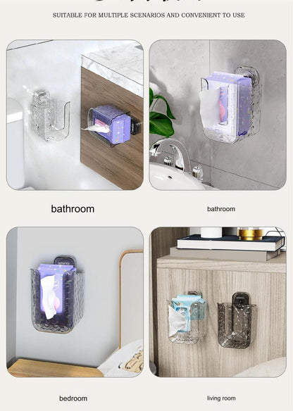 🔥Multifunctional anti-glue glacier pattern tissue box