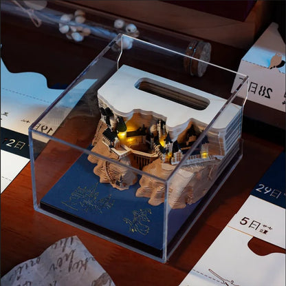 🎉Last Day Promotion 49% OFF🎄 3D Memo Note Calendar with Upgraded Packing