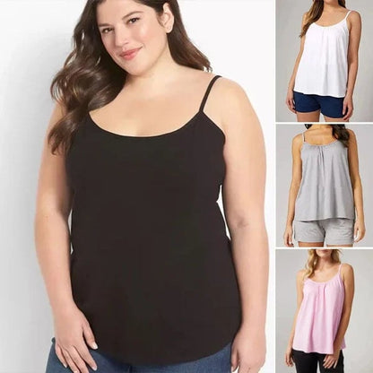 🔥2025 New Arrival 49% OFF🔥Loose-fitting Tank Top With Built-in Bra