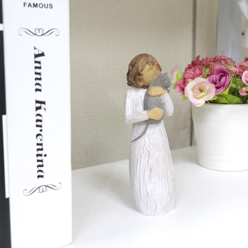 🔥Last Day 70% OFF🔥Angel of Friendship Dog Monument Figurine