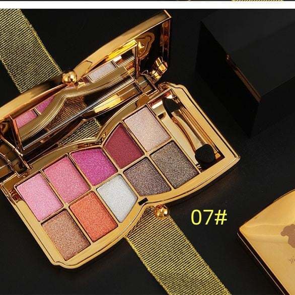 ✨10 Colors Sparkle Shimmer Eyeshadow Palette
