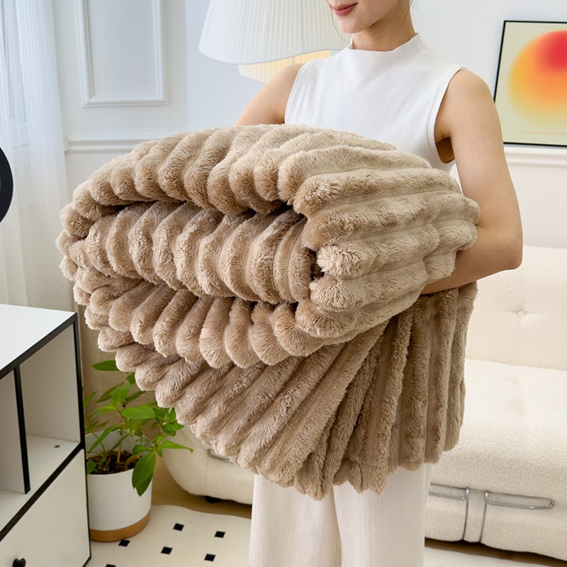 🔥Popular thickened plush nap blanket