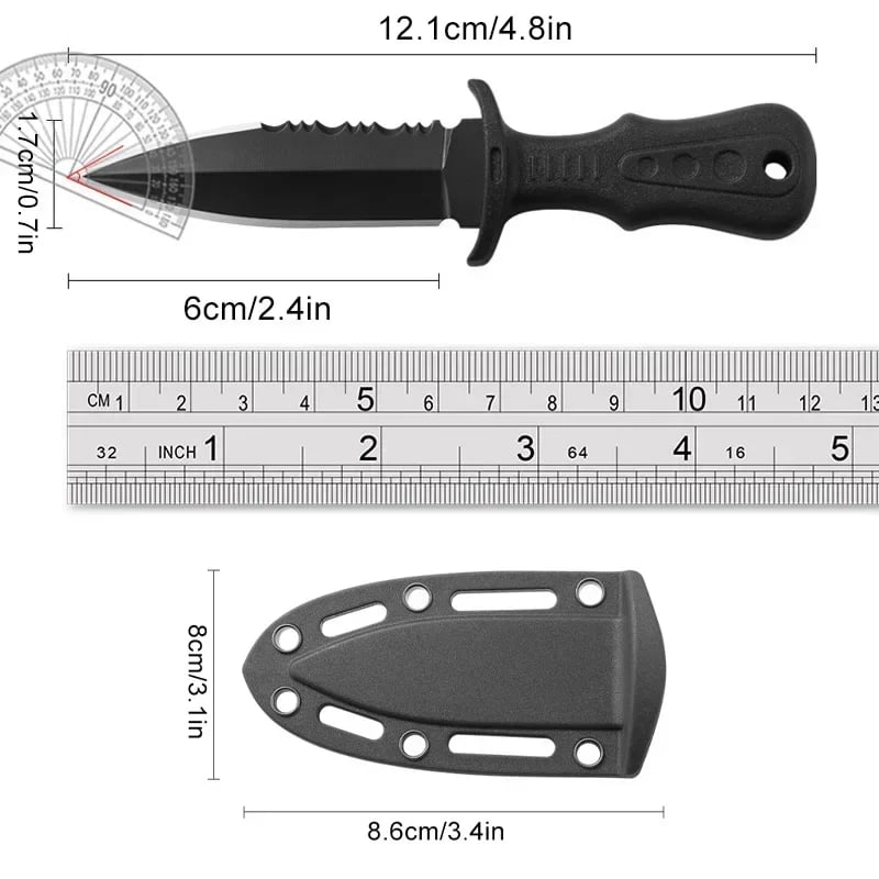 Portable Tactical Multipurpose Stainless Steel Knife