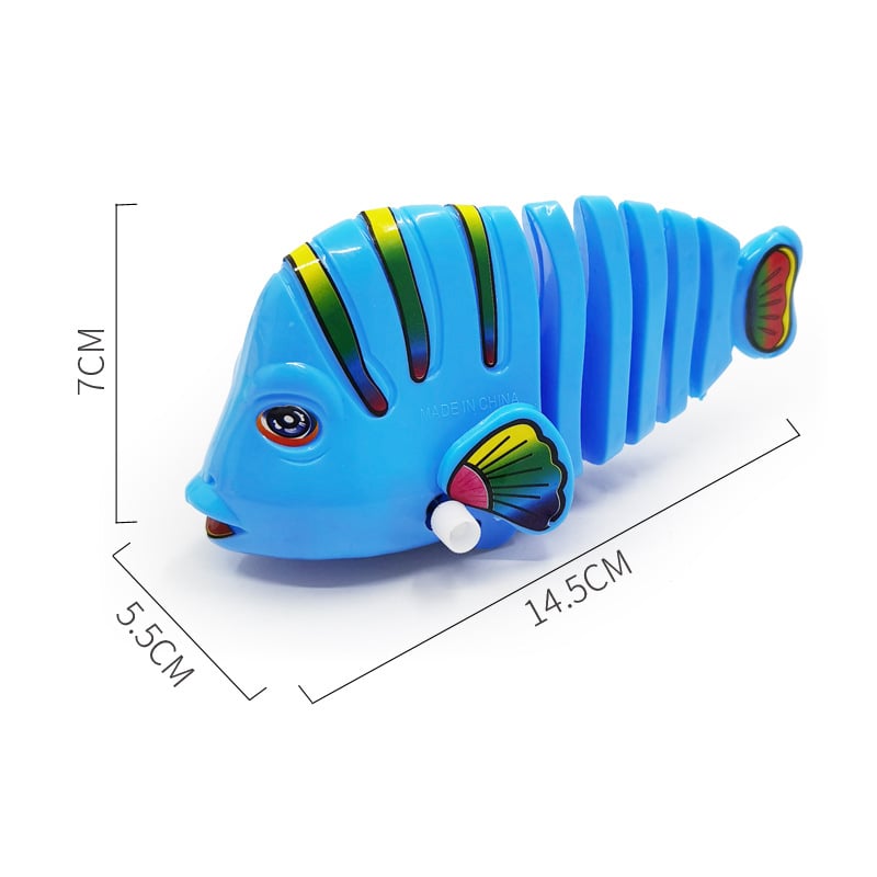 Clockwork Swinging Cartoon Fish Toys