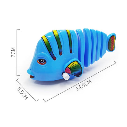 Clockwork Swinging Cartoon Fish Toys