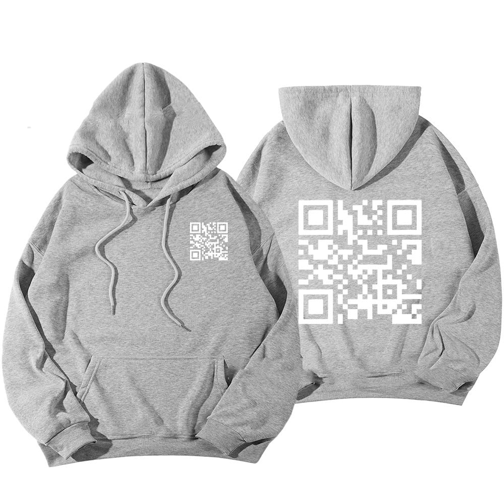 🎉Last Day 70% OFF🎉Funny FU QR Code Hoodie